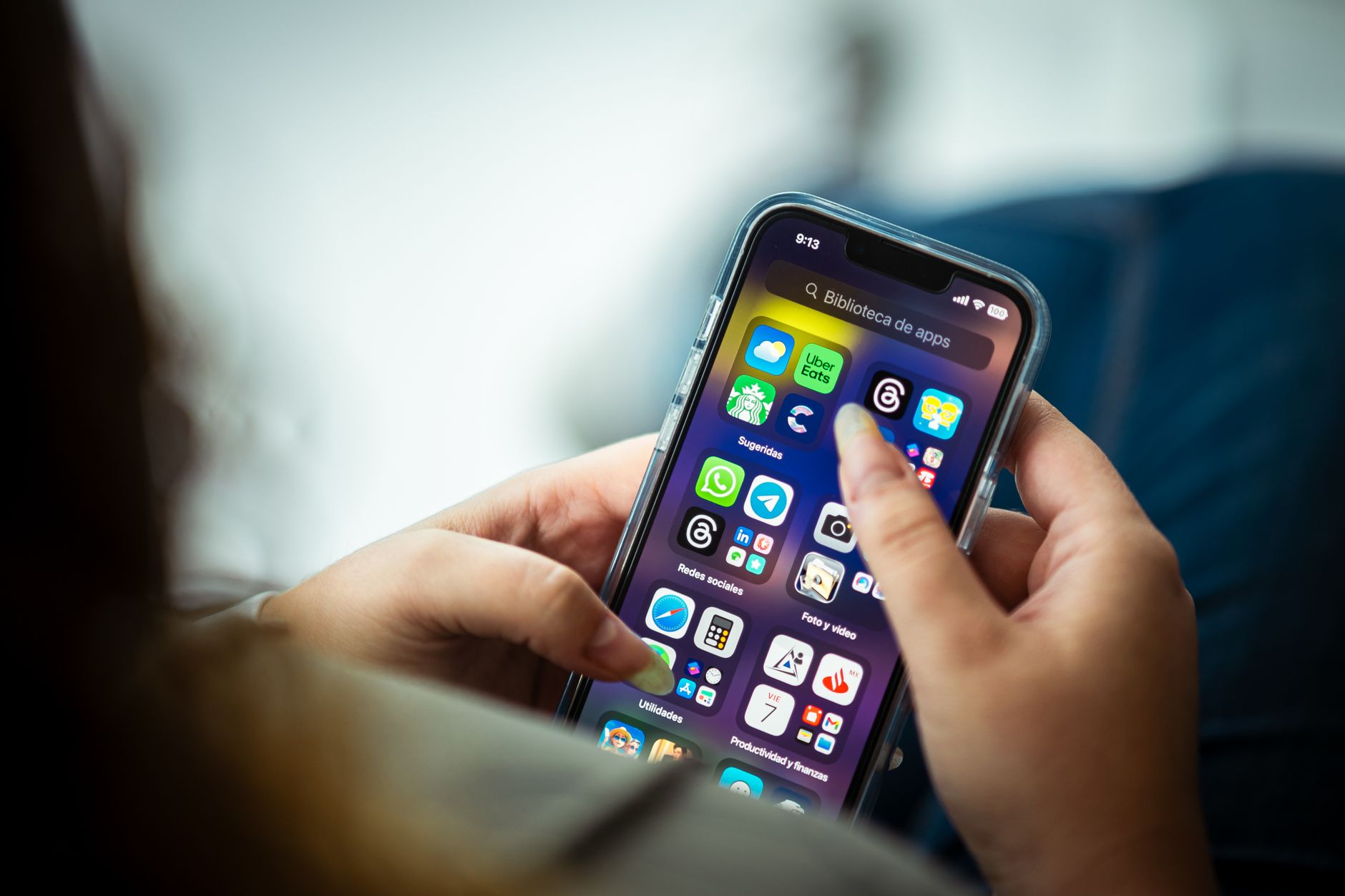 Používání mobilní aplikace v telefonu